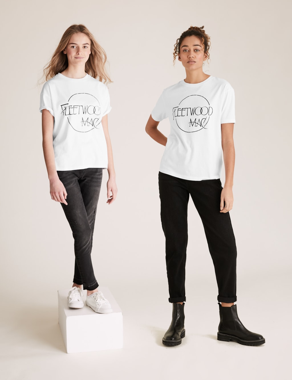 Pure Cotton Fleetwood Mac Slogan T-Shirt 3 of 7