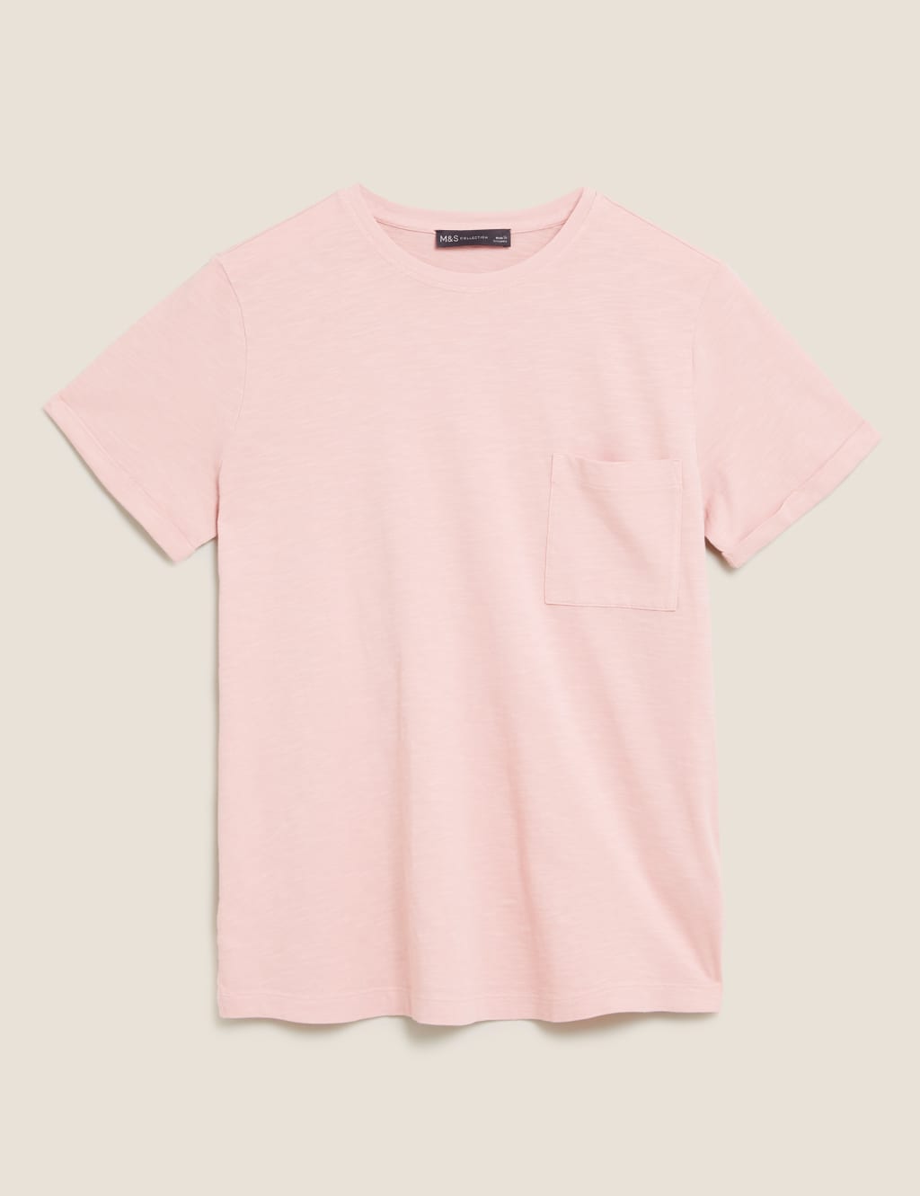 Pure Cotton Crew Neck T-Shirt 2 of 4