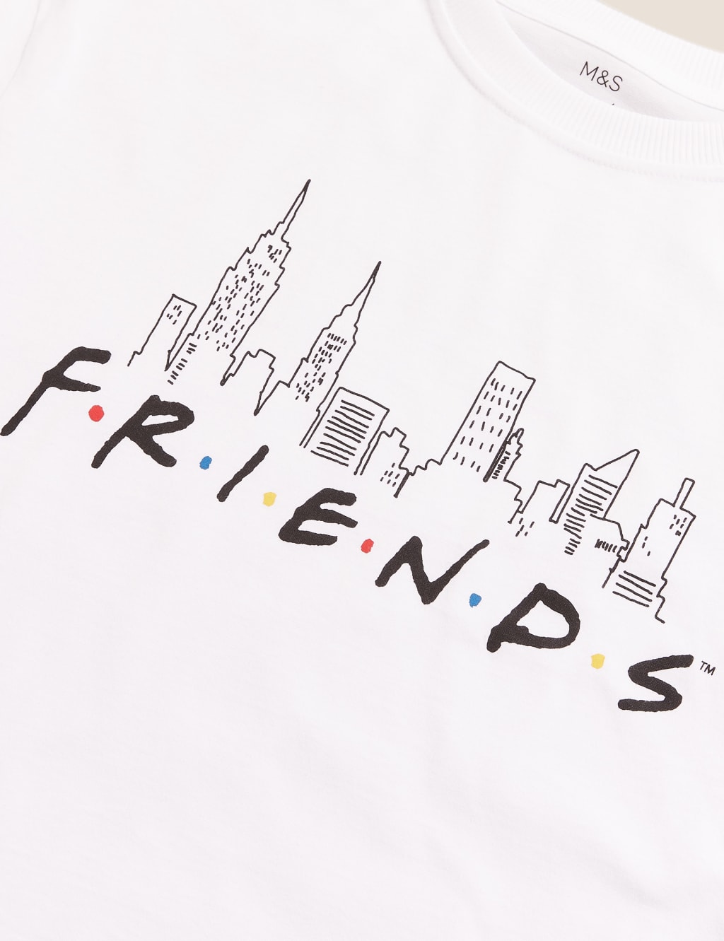 Pure Cotton Friends™ Slogan T-Shirt 6 of 6