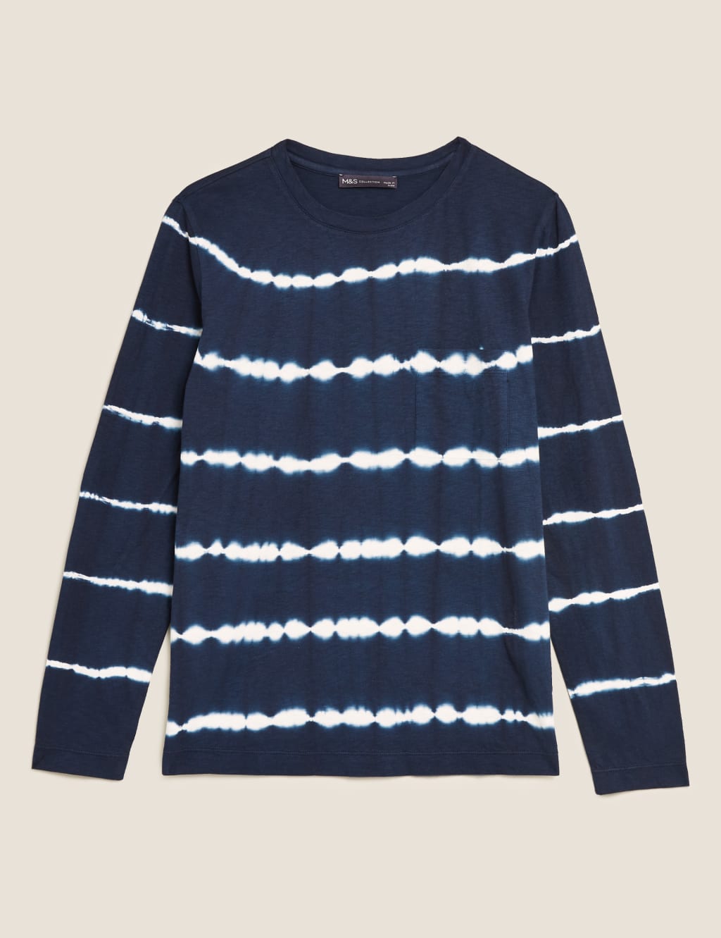 Pure Cotton Tie Dye Long Sleeve Top 2 of 4