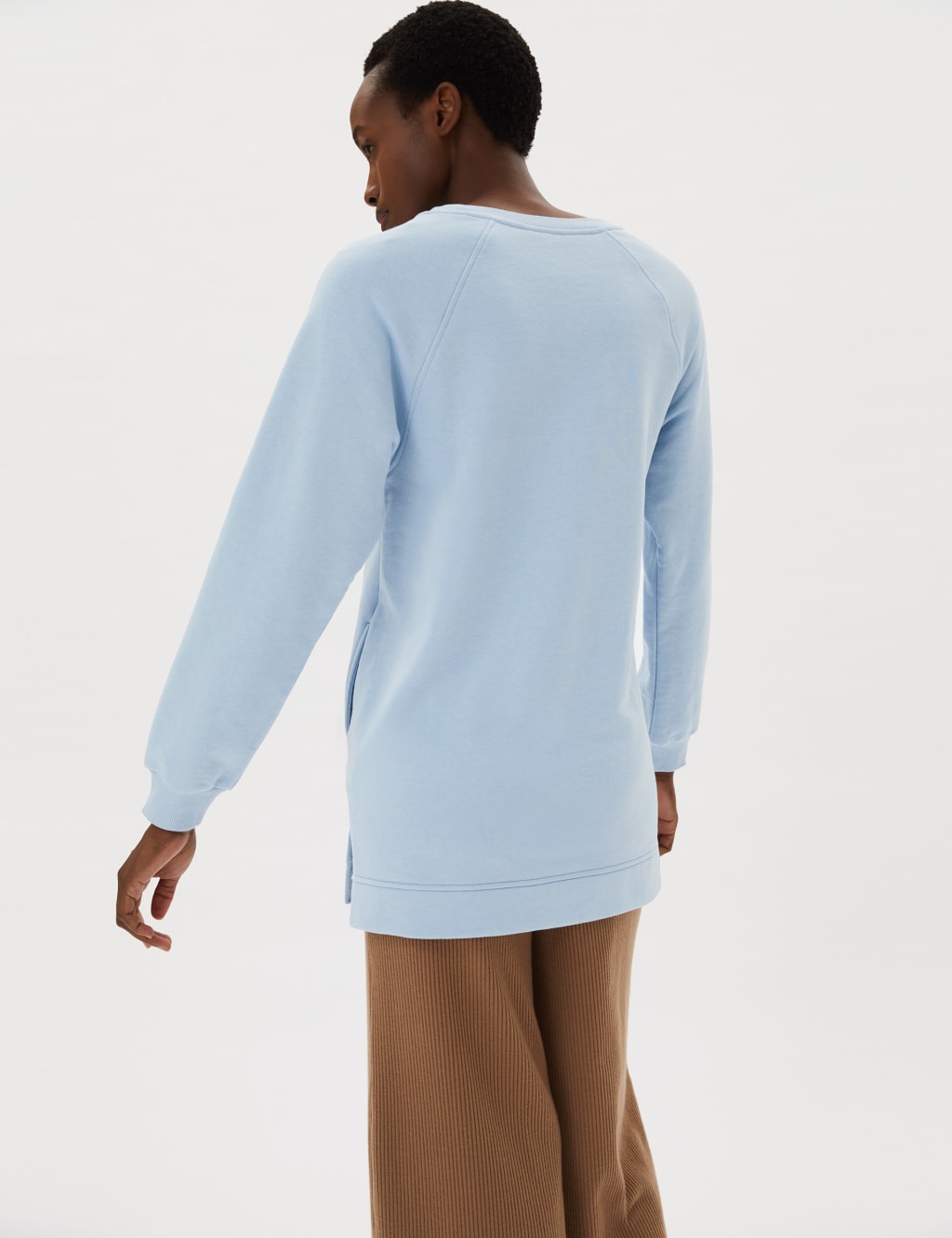 Longline sweatshirts discount