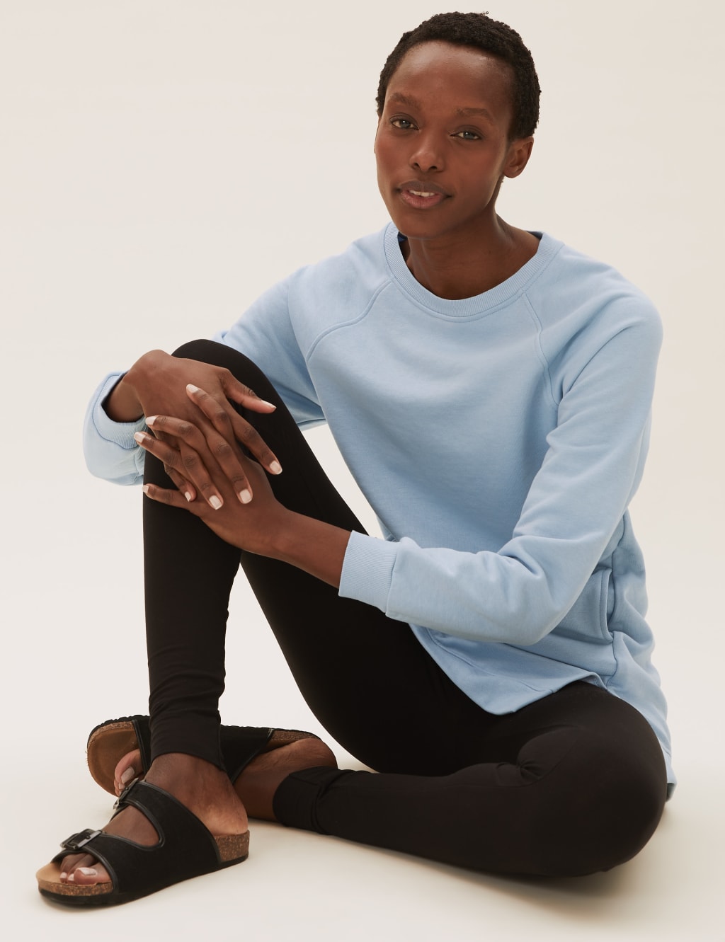 Longline sweatshirt on sale