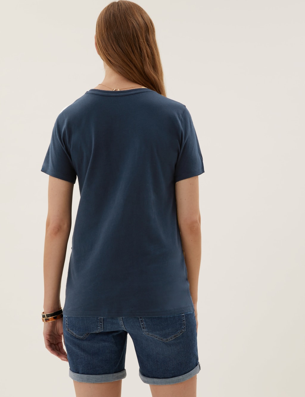 Maternity Pure Cotton Slogan T-Shirt 5 of 5