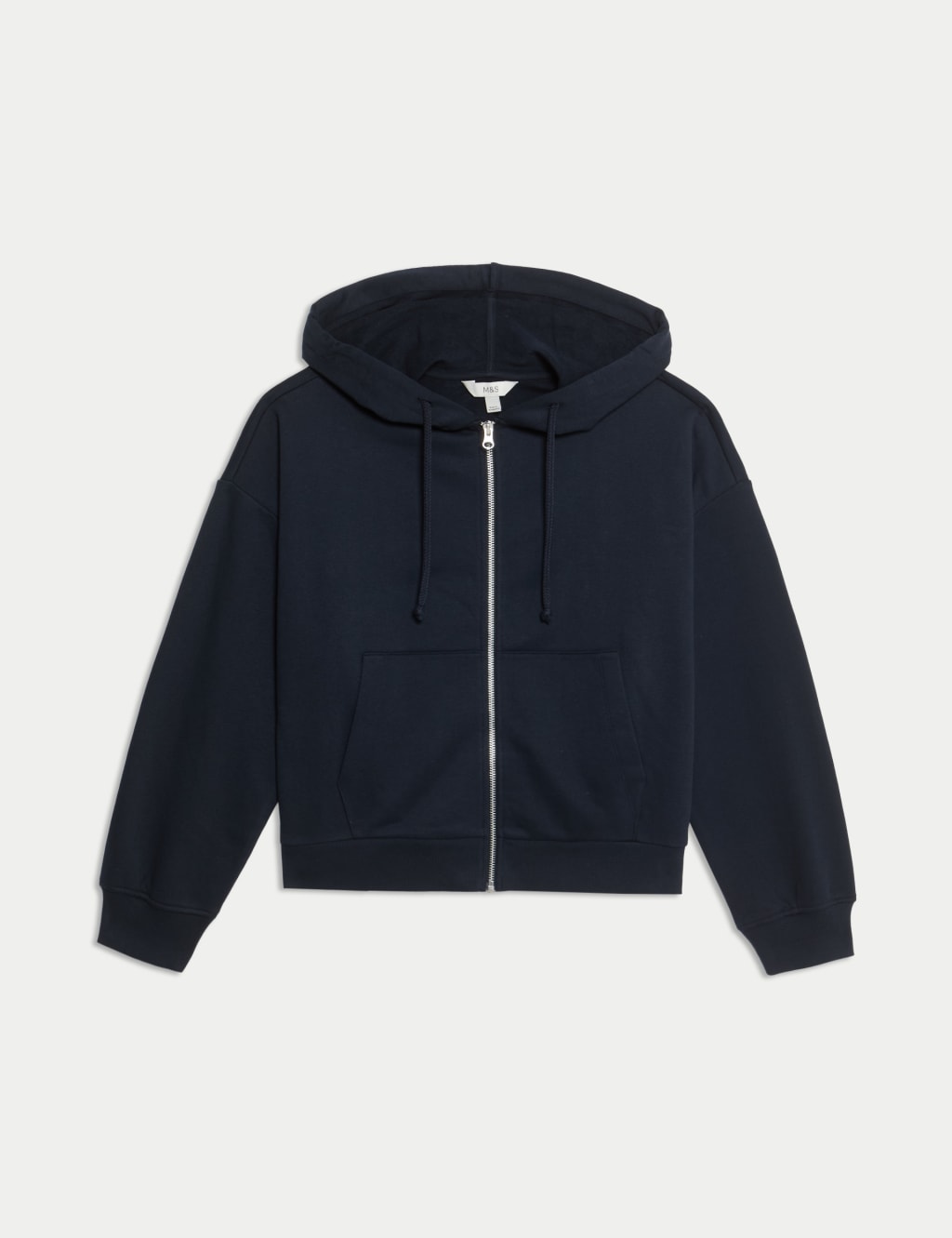 Cotton Rich Zip Up Hoodie 2 of 5