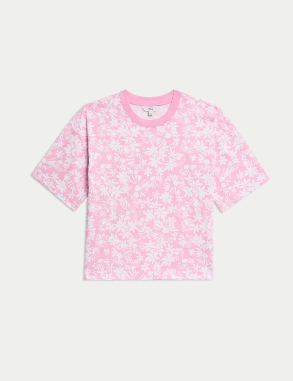 Pure Cotton Floral T-Shirt 2 of 5