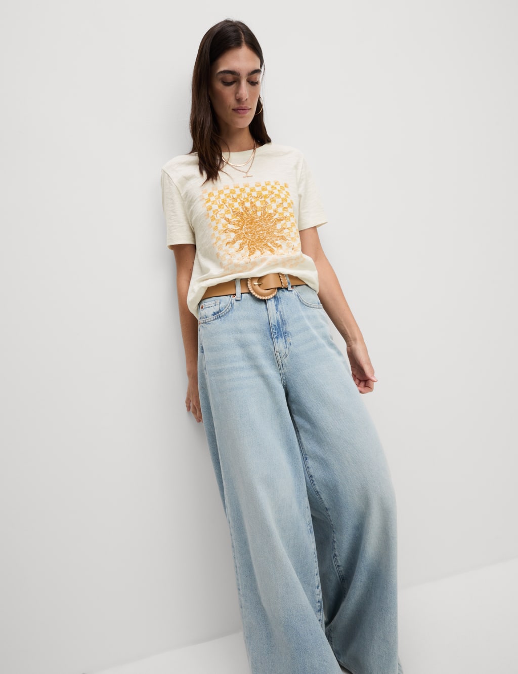 Pure Cotton Printed Graphic T-Shirt 3 of 4