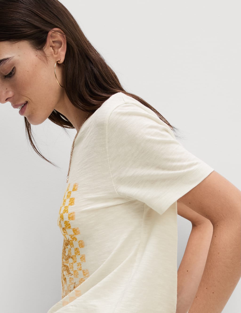 Pure Cotton Printed Graphic T-Shirt 4 of 4