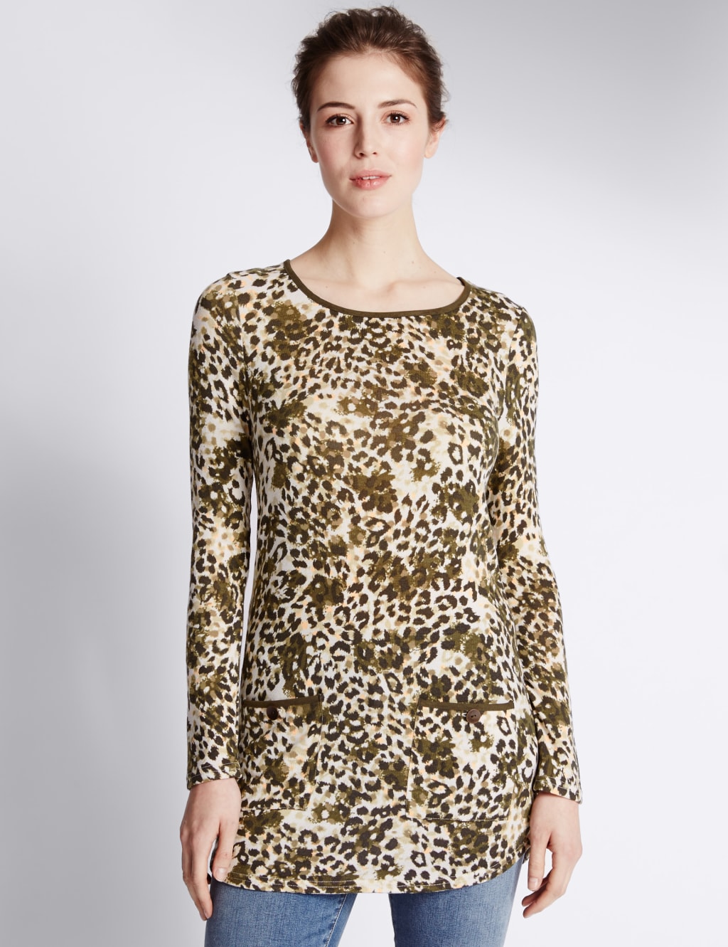 Animal Print Tunic 1 of 4