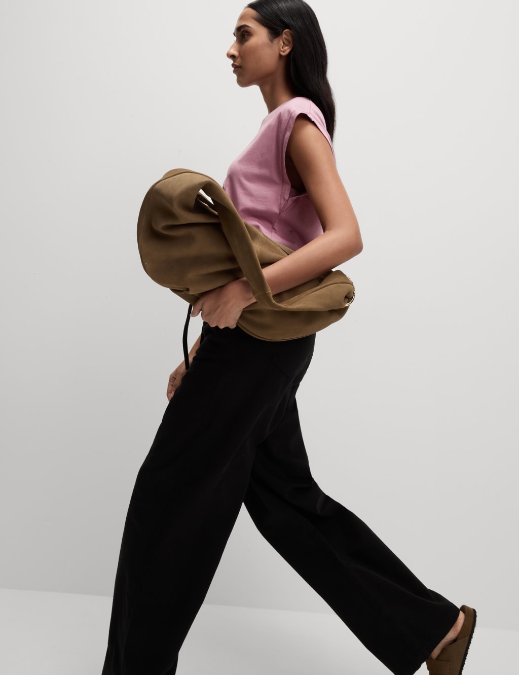 Pure Cotton Oversized Cap Sleeve T-Shirt 5 of 5