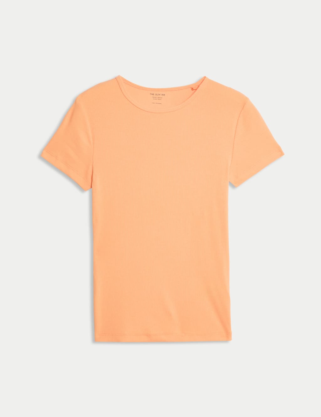 Cotton Rich Ribbed Slim Fit T-Shirt 2 of 5