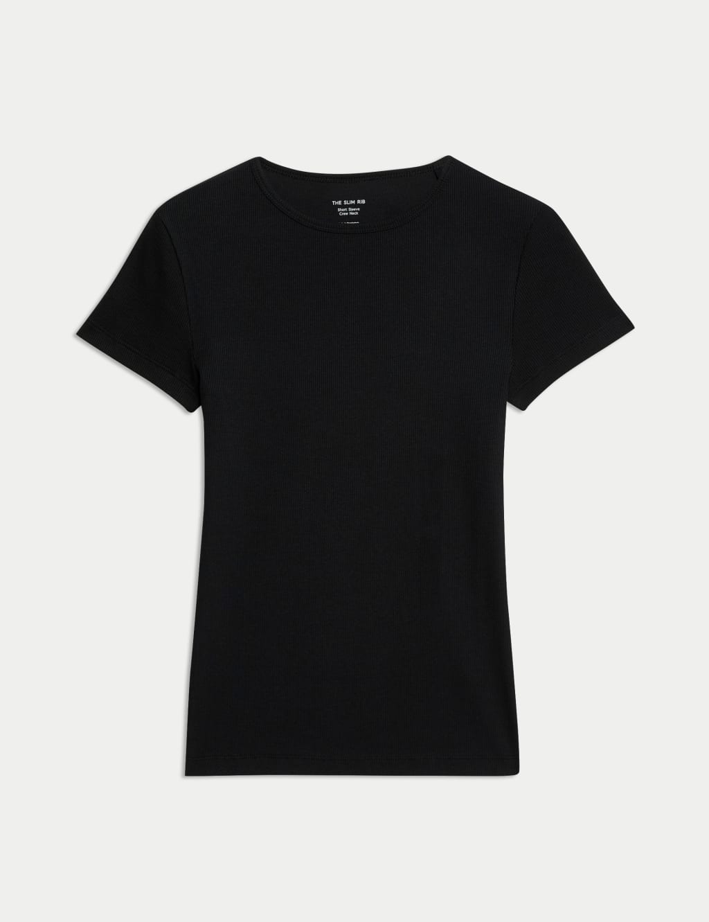 Cotton Rich Ribbed Slim Fit T-Shirt 2 of 4
