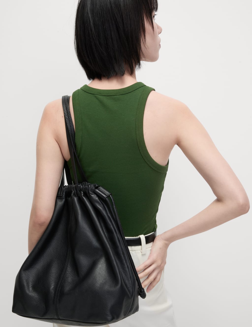 Cotton Rich Ribbed Racer Back Vest 5 of 6