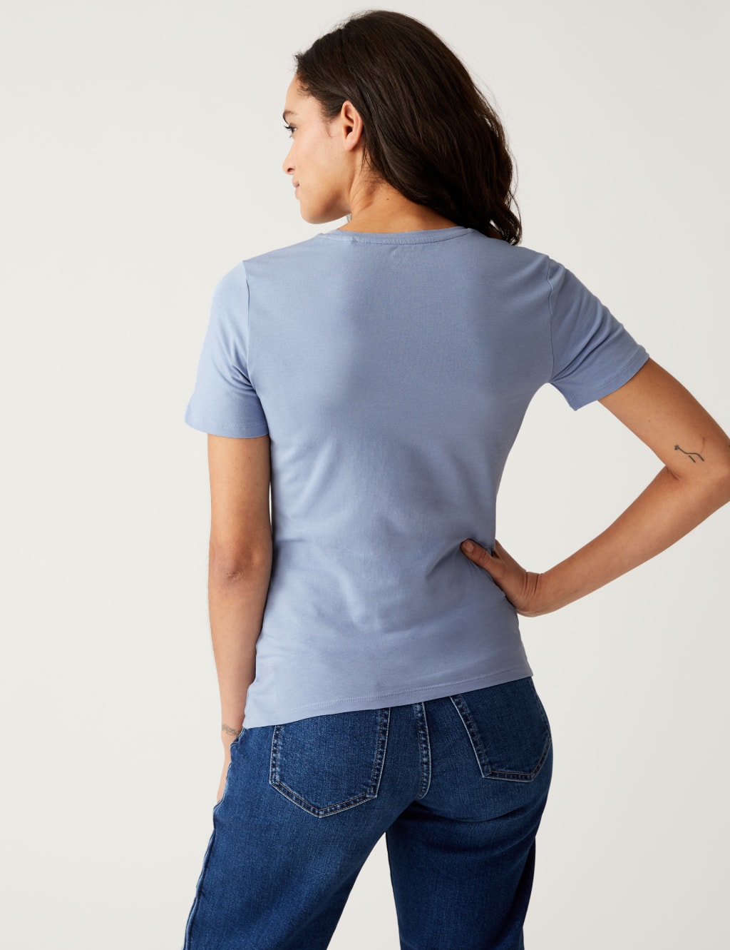 Cotton Rich Slim Fit T-Shirt 5 of 5