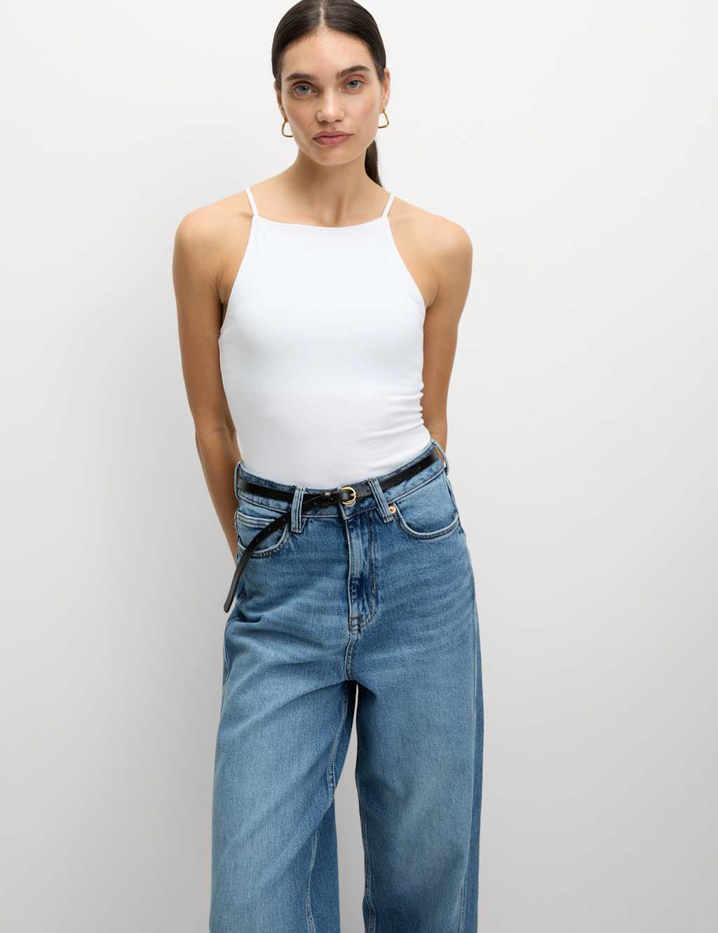 Cotton Rich Racer Neck Vest 3 of 6