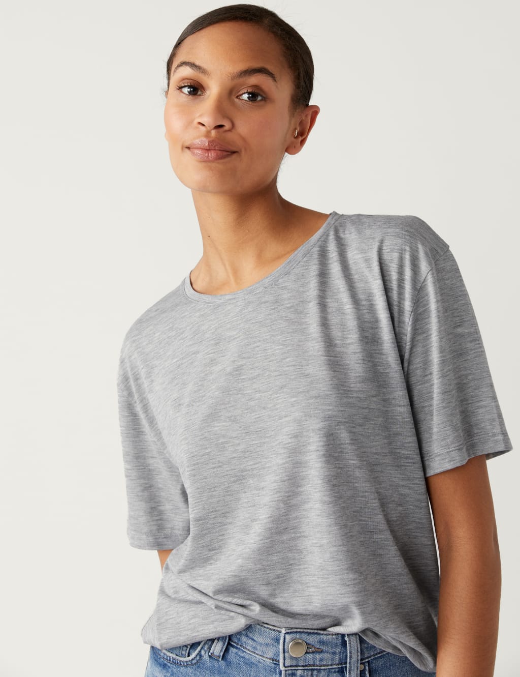 Crew Neck Relaxed T-Shirt 5 of 5