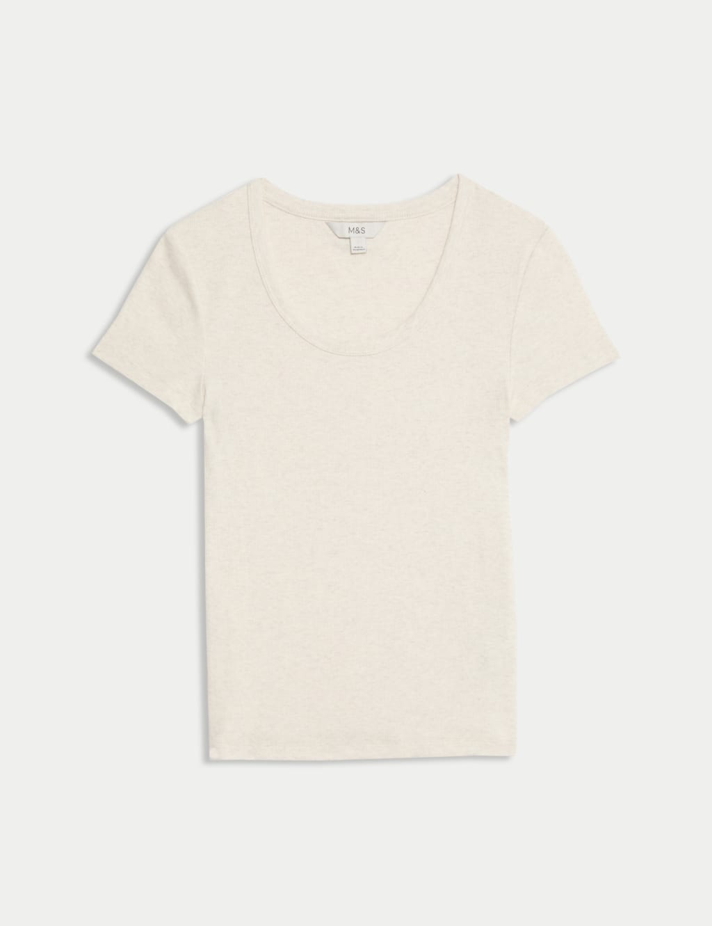 Cotton Rich Scoop Neck T-Shirt 2 of 5