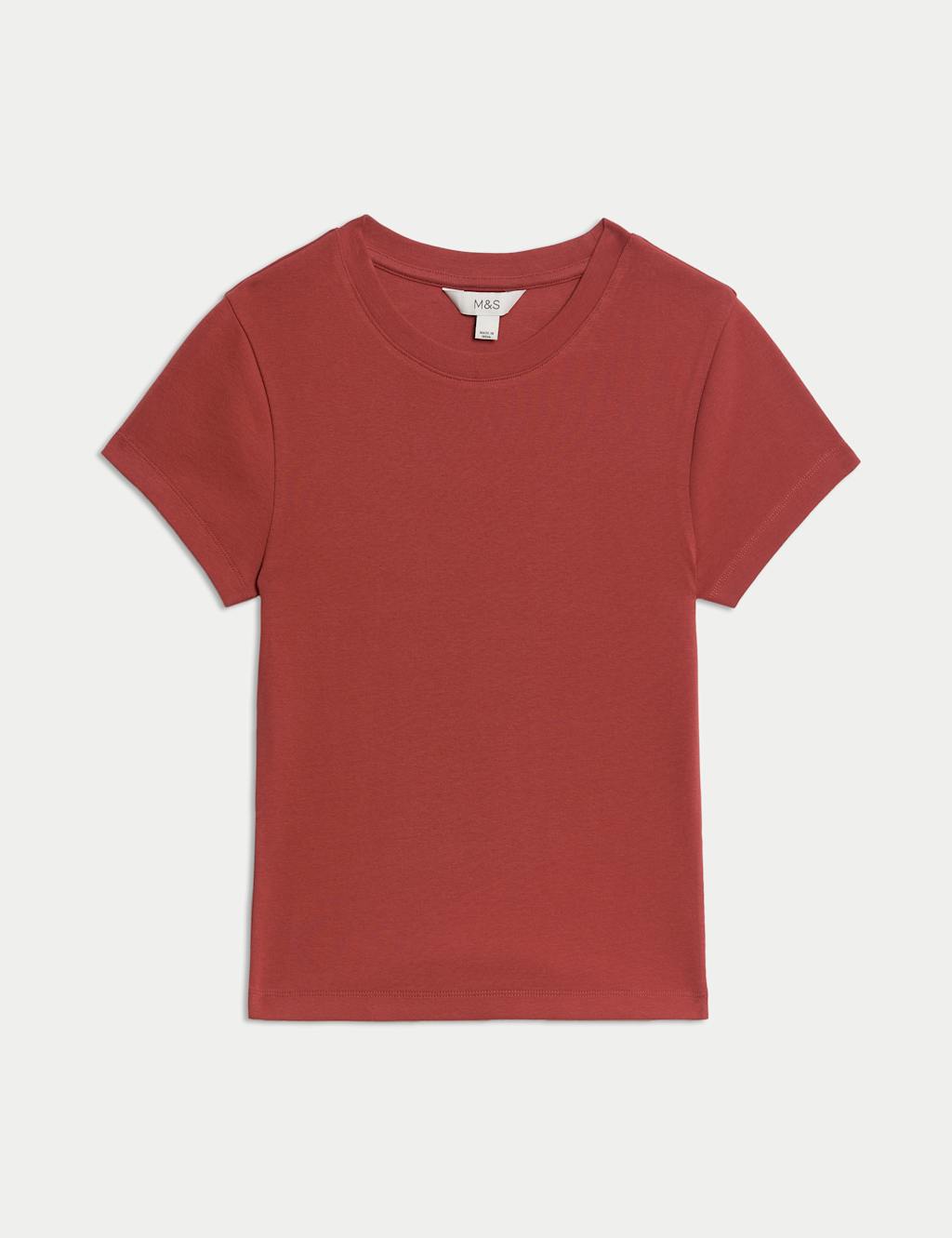 Cotton Rich Slim Fit Premium T-Shirt 2 of 4