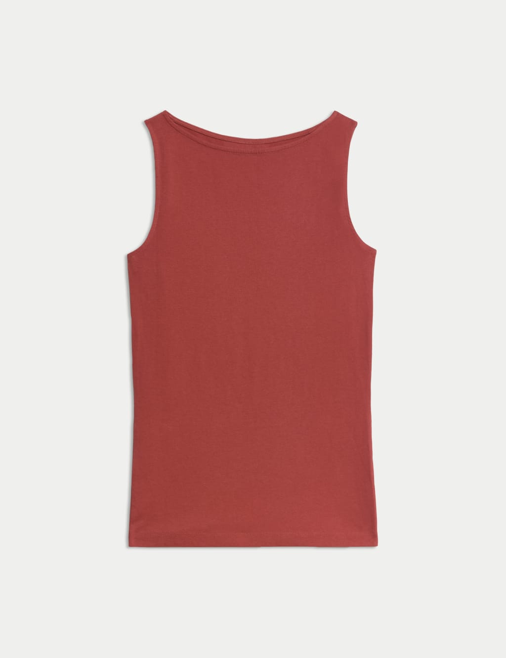 Cotton Rich Slash Neck Vest Top 2 of 5