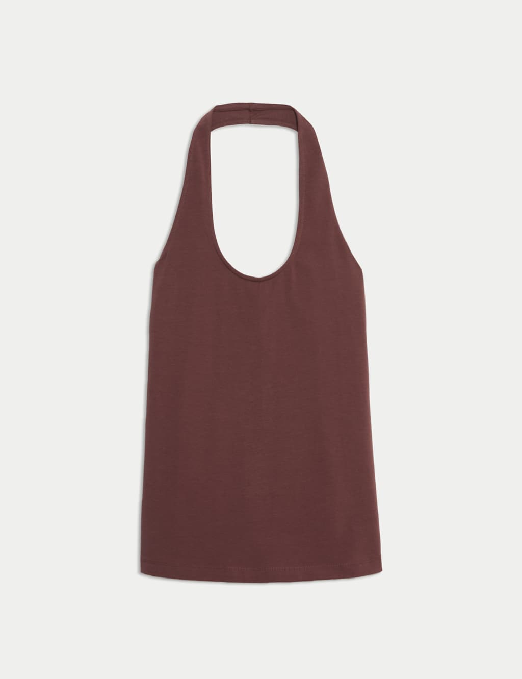 Cotton Rich Halter Neck Vest Top 2 of 5