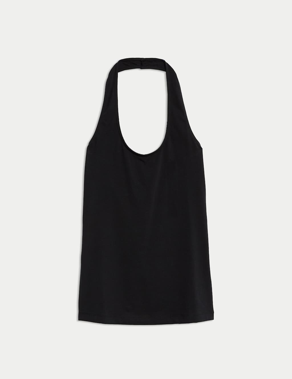 Cotton Rich Halter Neck Vest Top 2 of 6