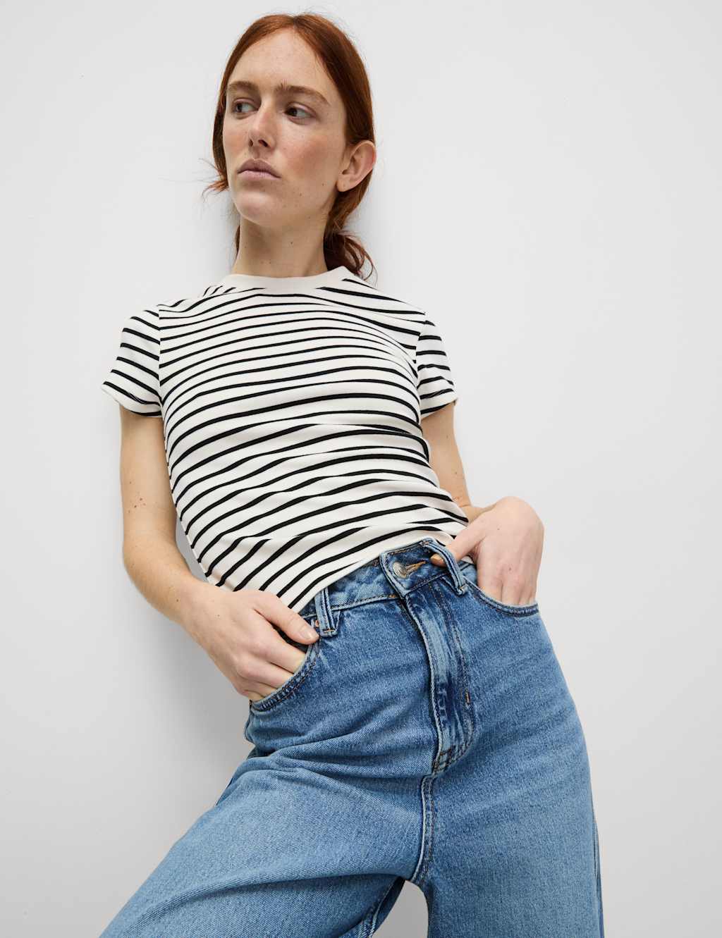 Cotton Rich Striped Premium T-Shirt 3 of 5