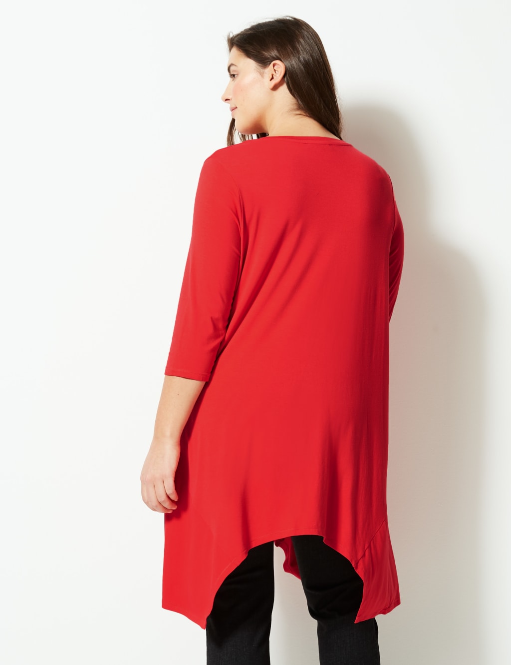 CURVE Round Neck 3/4 Sleeve Tunic 4 of 4