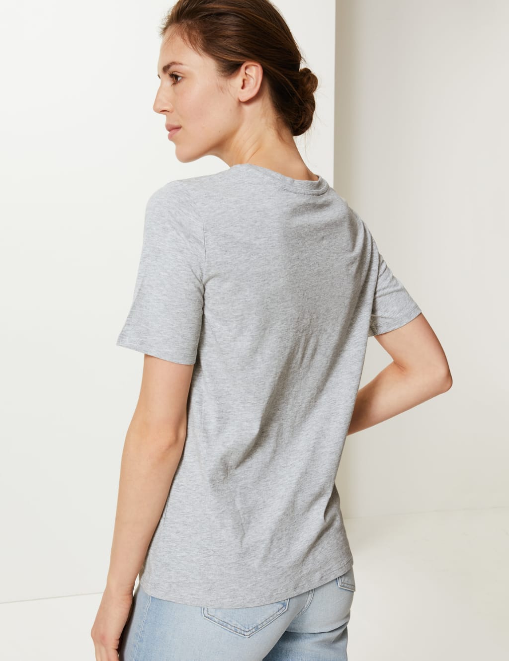 Pure Cotton Love Life Straight Fit T-Shirt 4 of 4