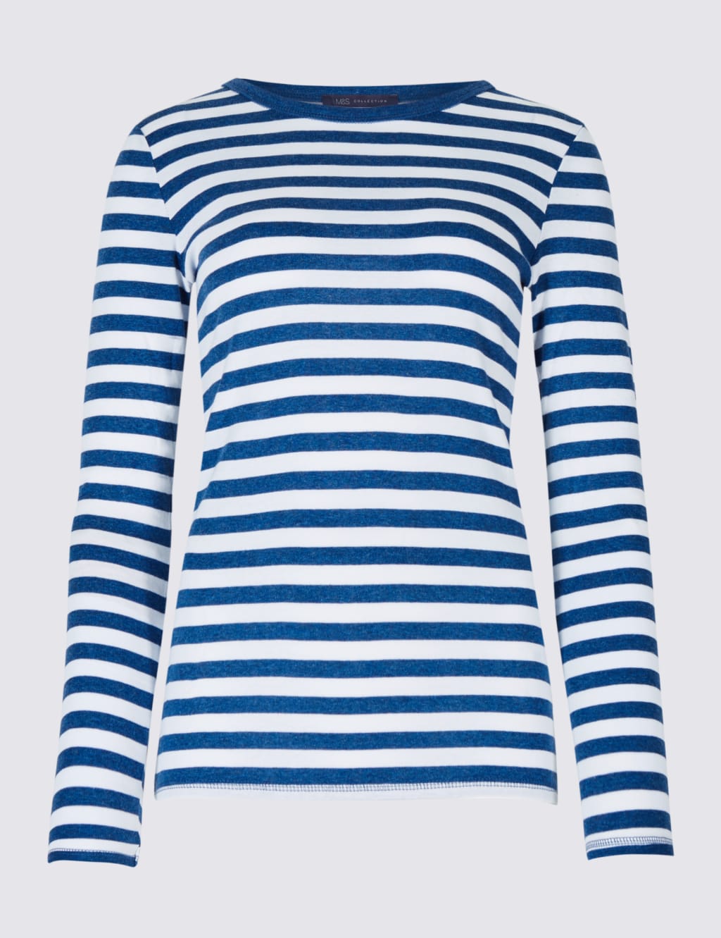 Pure Cotton Striped Long Sleeve T-Shirt 2 of 5