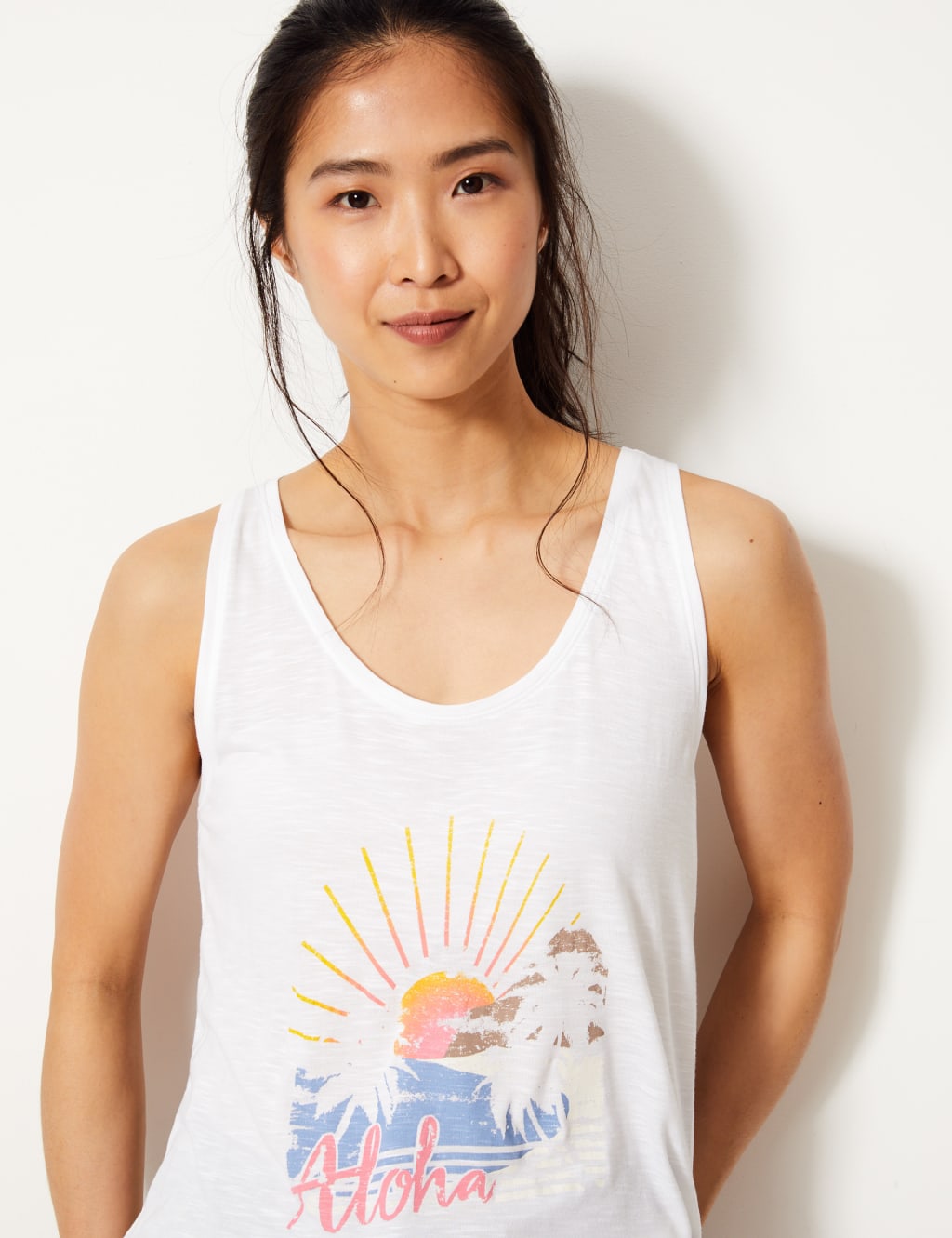 Aloha Relaxed Fit Vest Top 3 of 4
