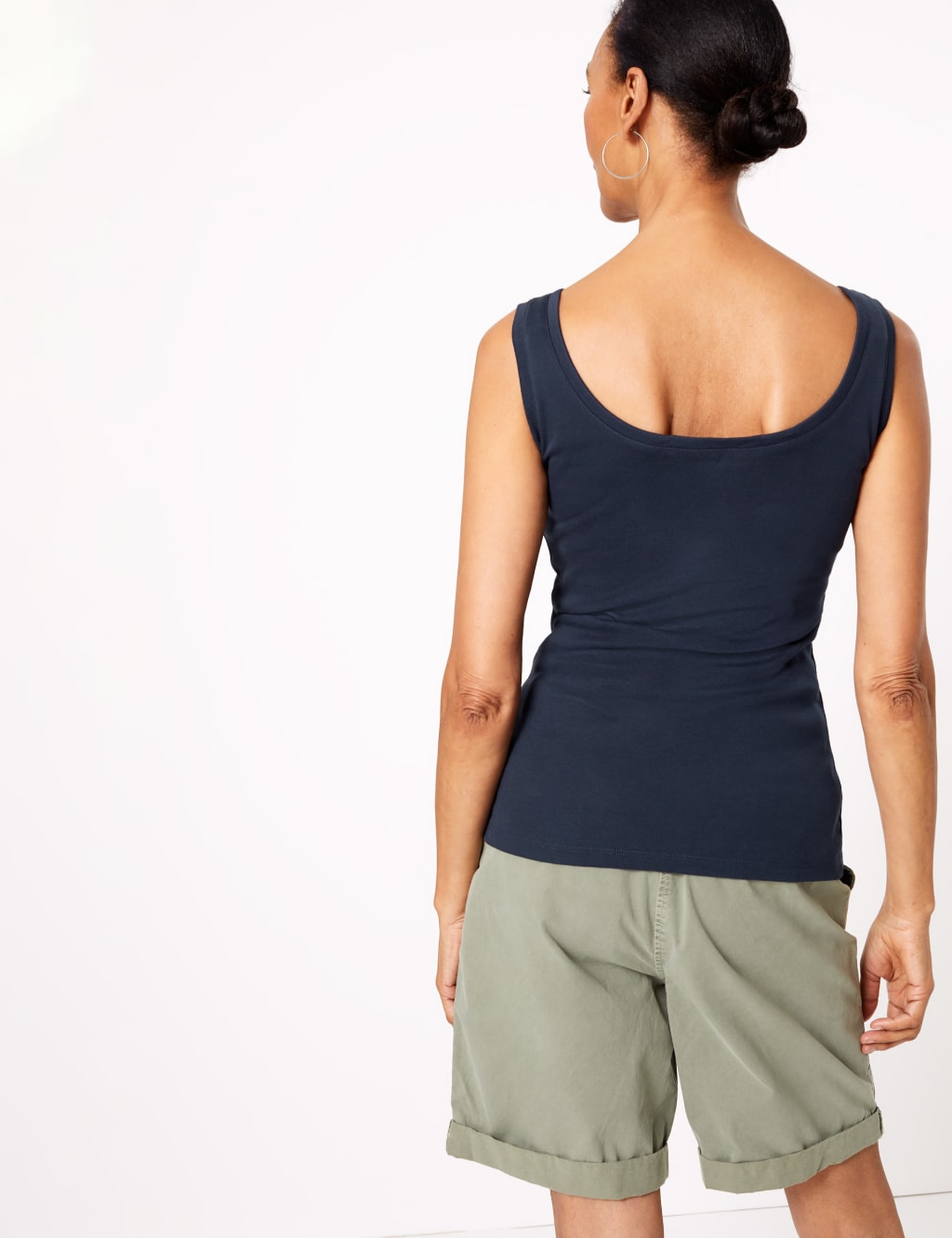 Pure Cotton Regular Fit Vest Top 4 of 4