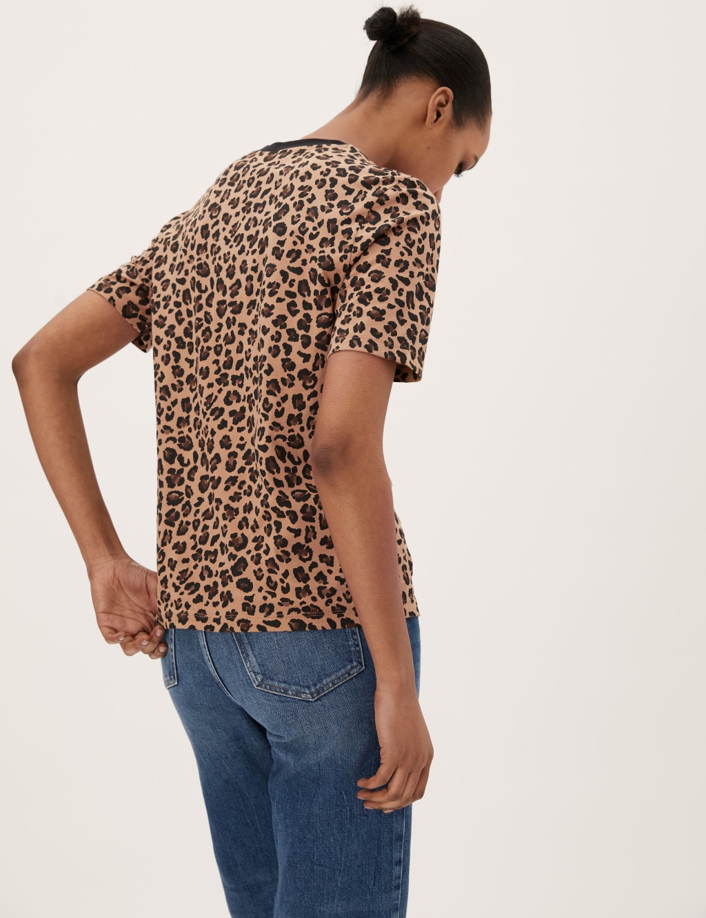 Pure Cotton Animal Print T-Shirt 5 of 5