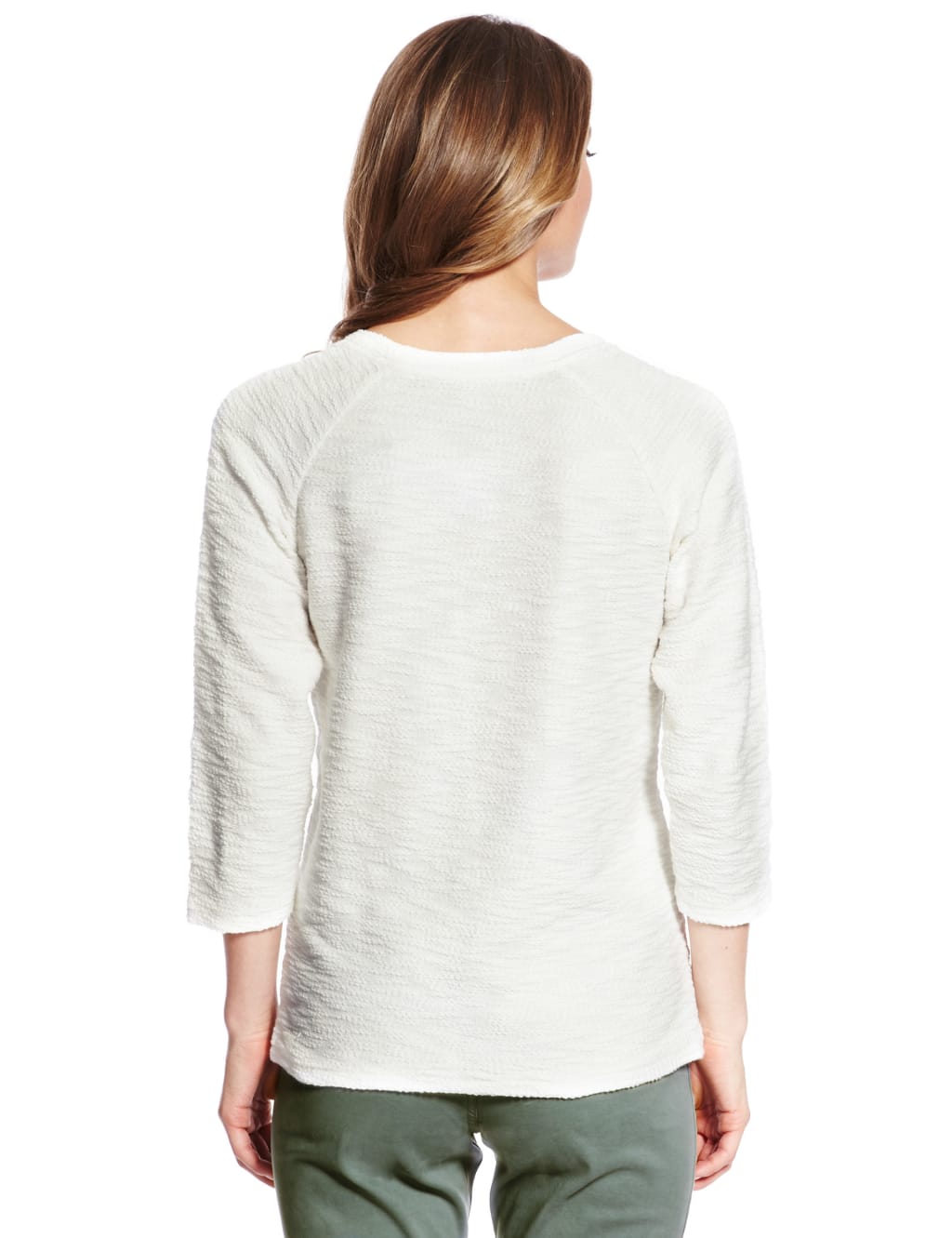 Pure Cotton Embroidered Sweat Top 5 of 5