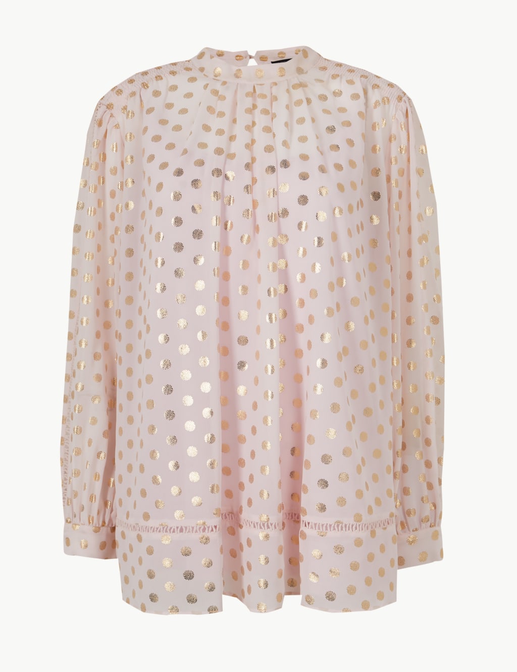 Polka Dot Blouse M S Collection M S