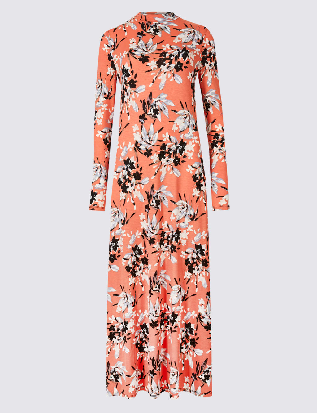 Floral Print Long Sleeve Maxi Dress 1 of 1