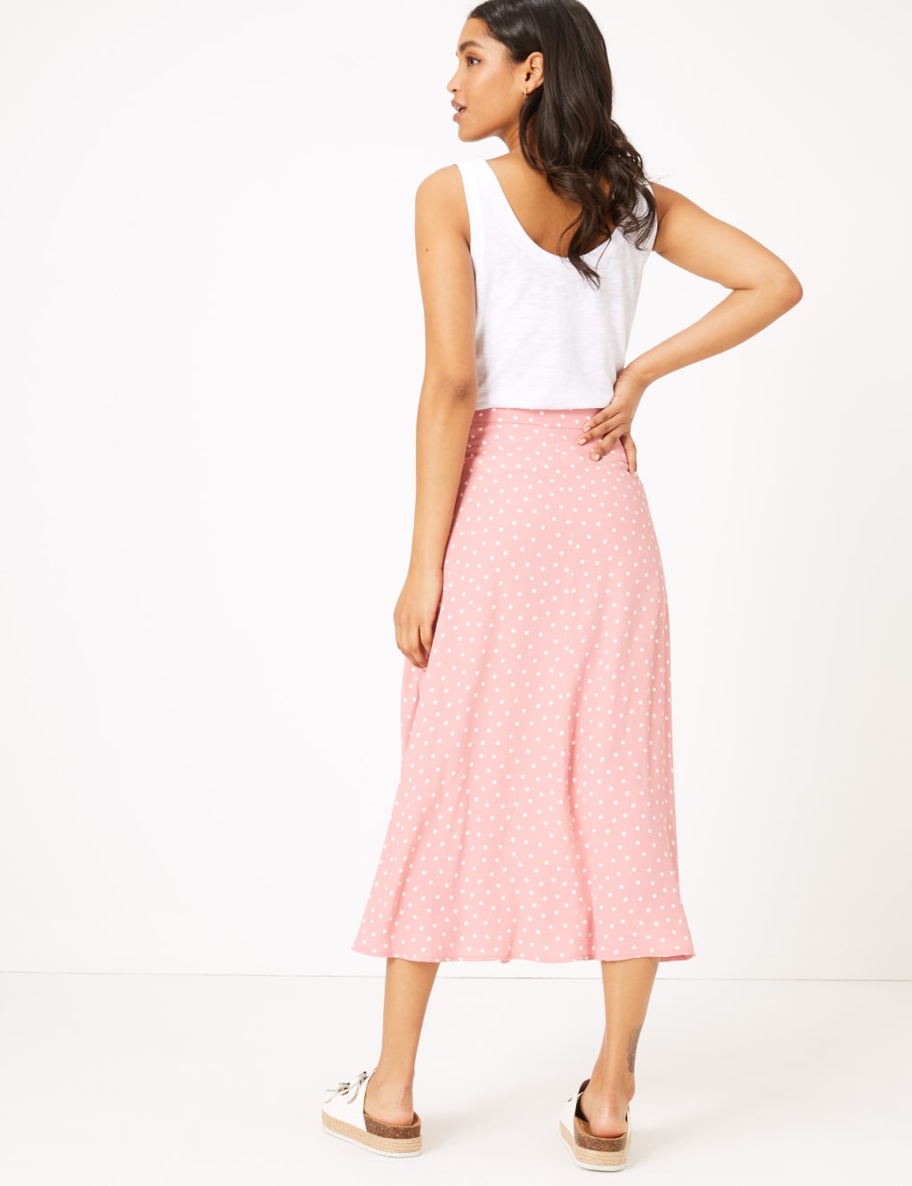Pink skirt marks and spencer new arrivals