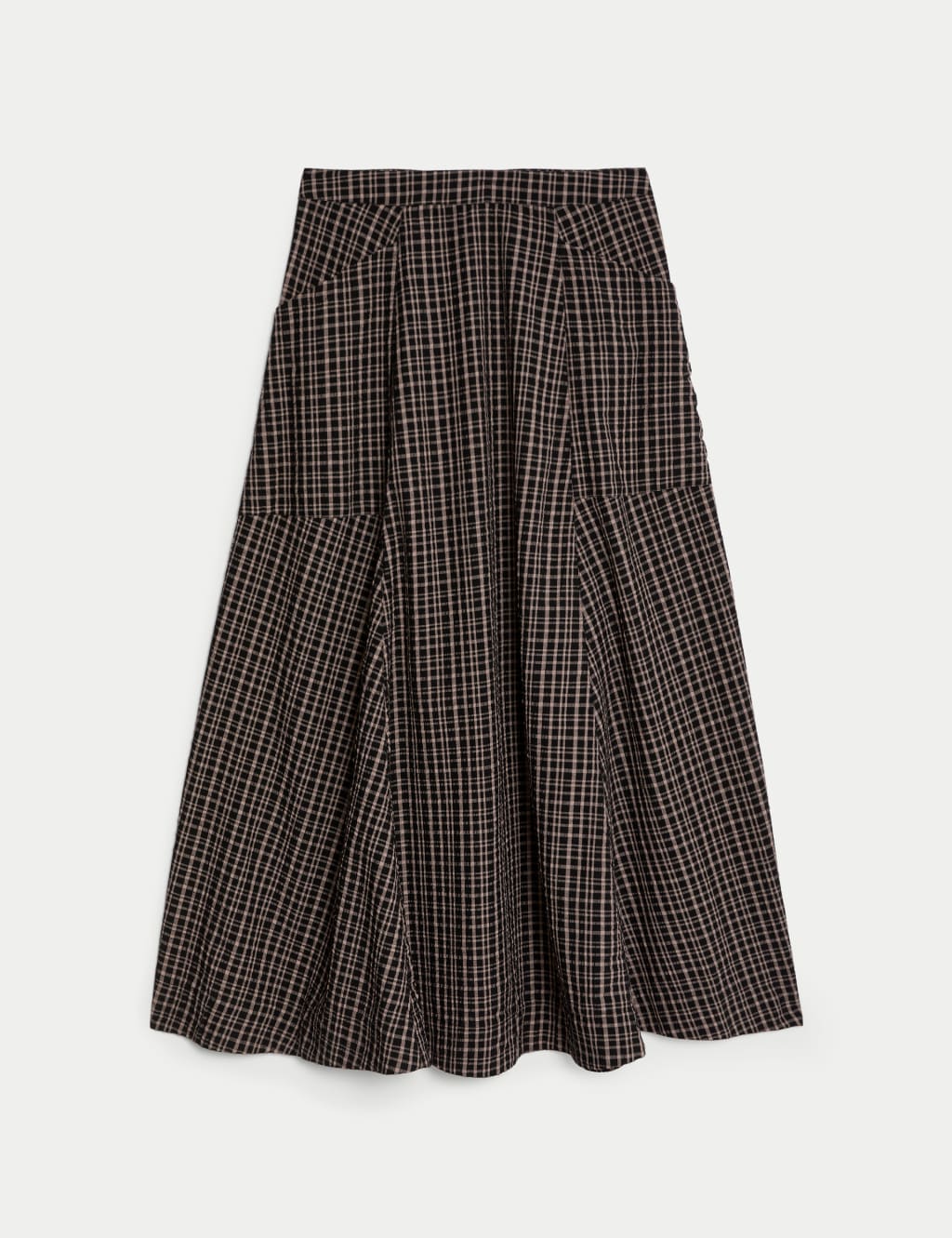 Tartan skirt marks and spencer top