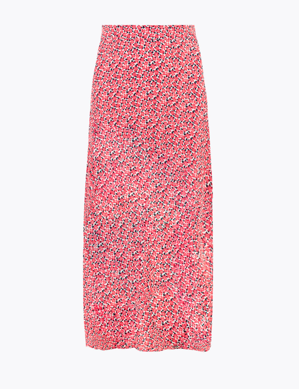 Floral Tiered Hem Midi Skater Skirt 2 of 4