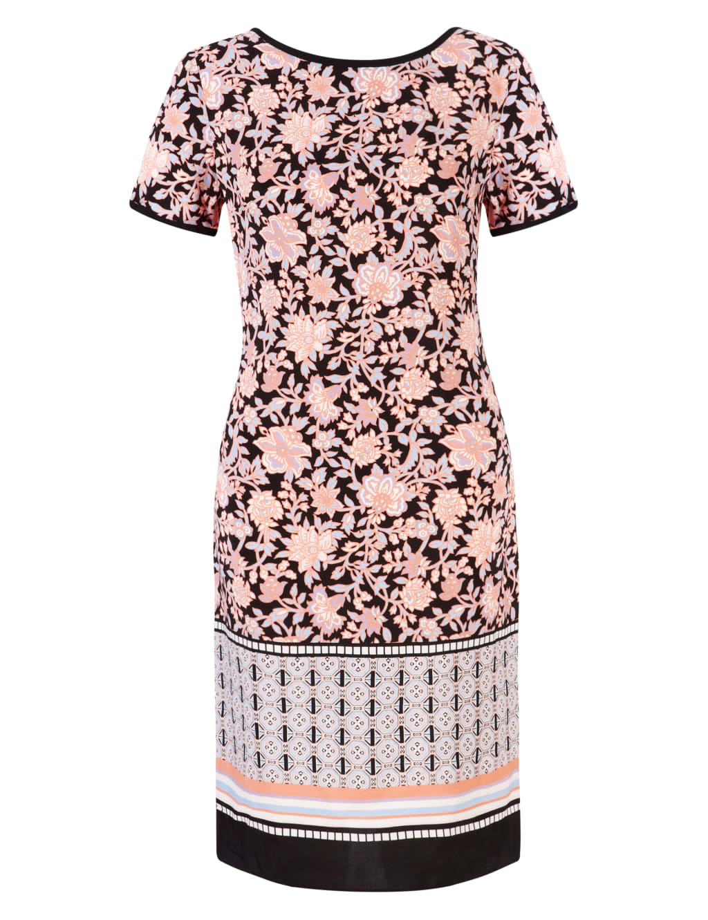 Tile Floral Tunic Dress 4 of 5