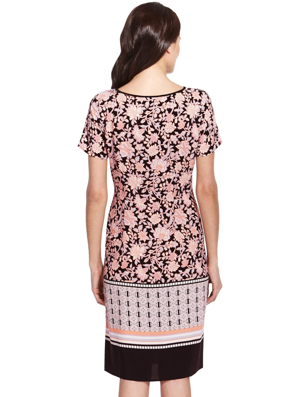 Tile Floral Tunic Dress 5 of 5
