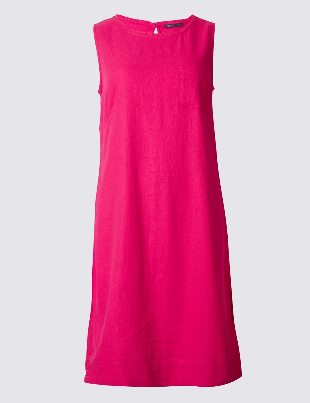 Linen Blend Tunic Dress 2 of 4