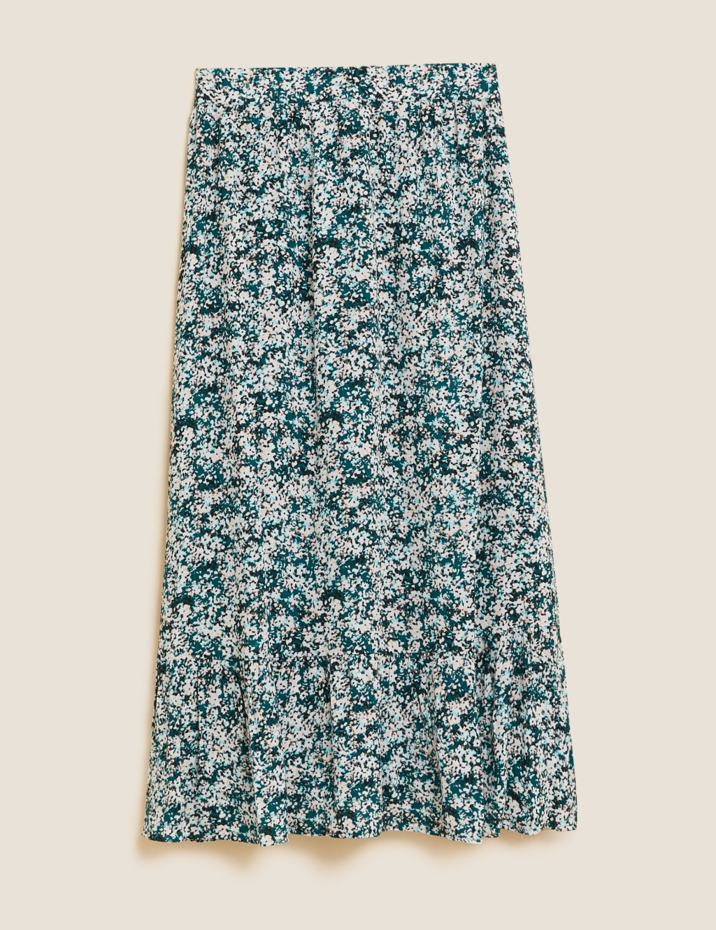 Floral Midaxi Tiered Skirt 2 of 5