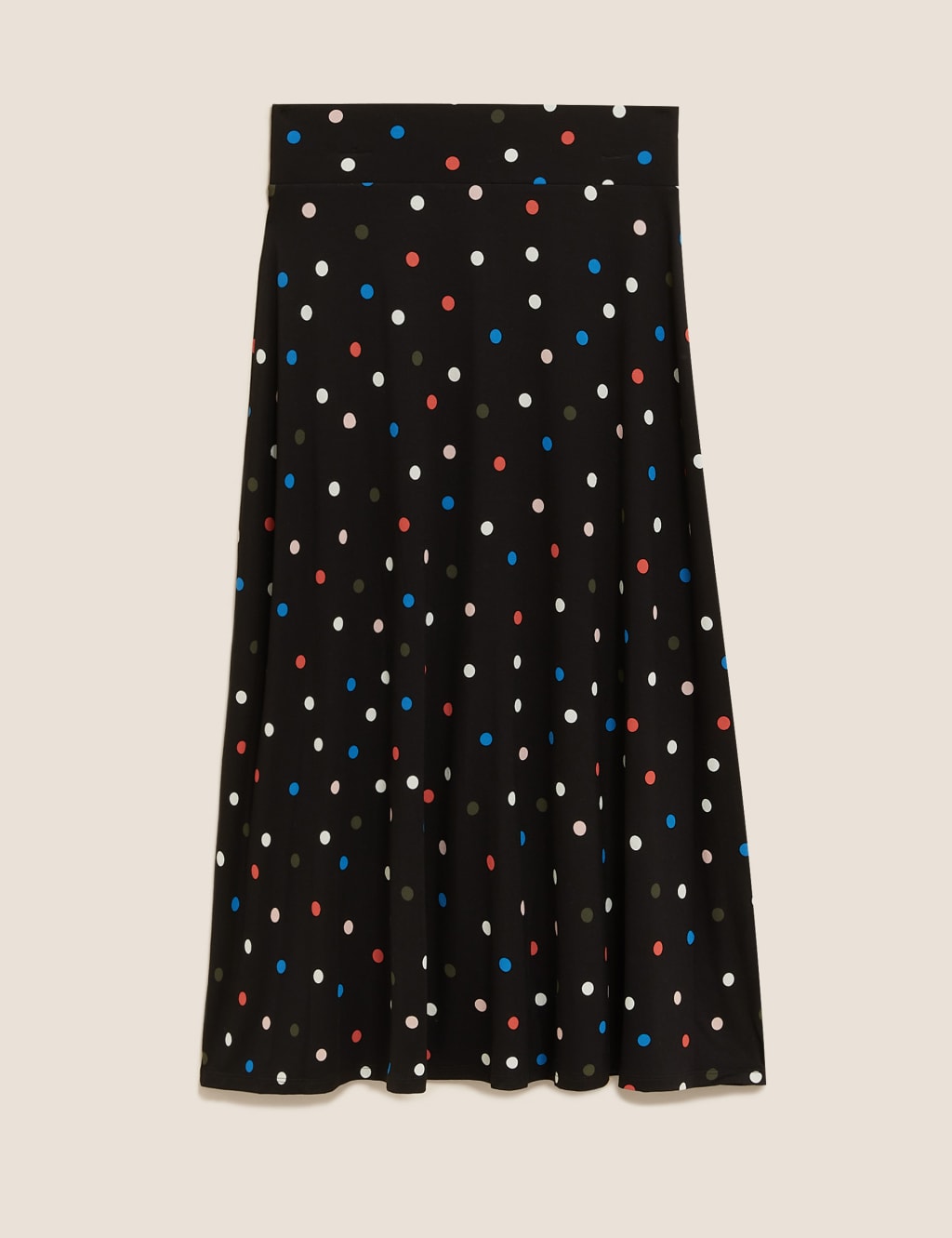 Polka dot midi skirt h&m online