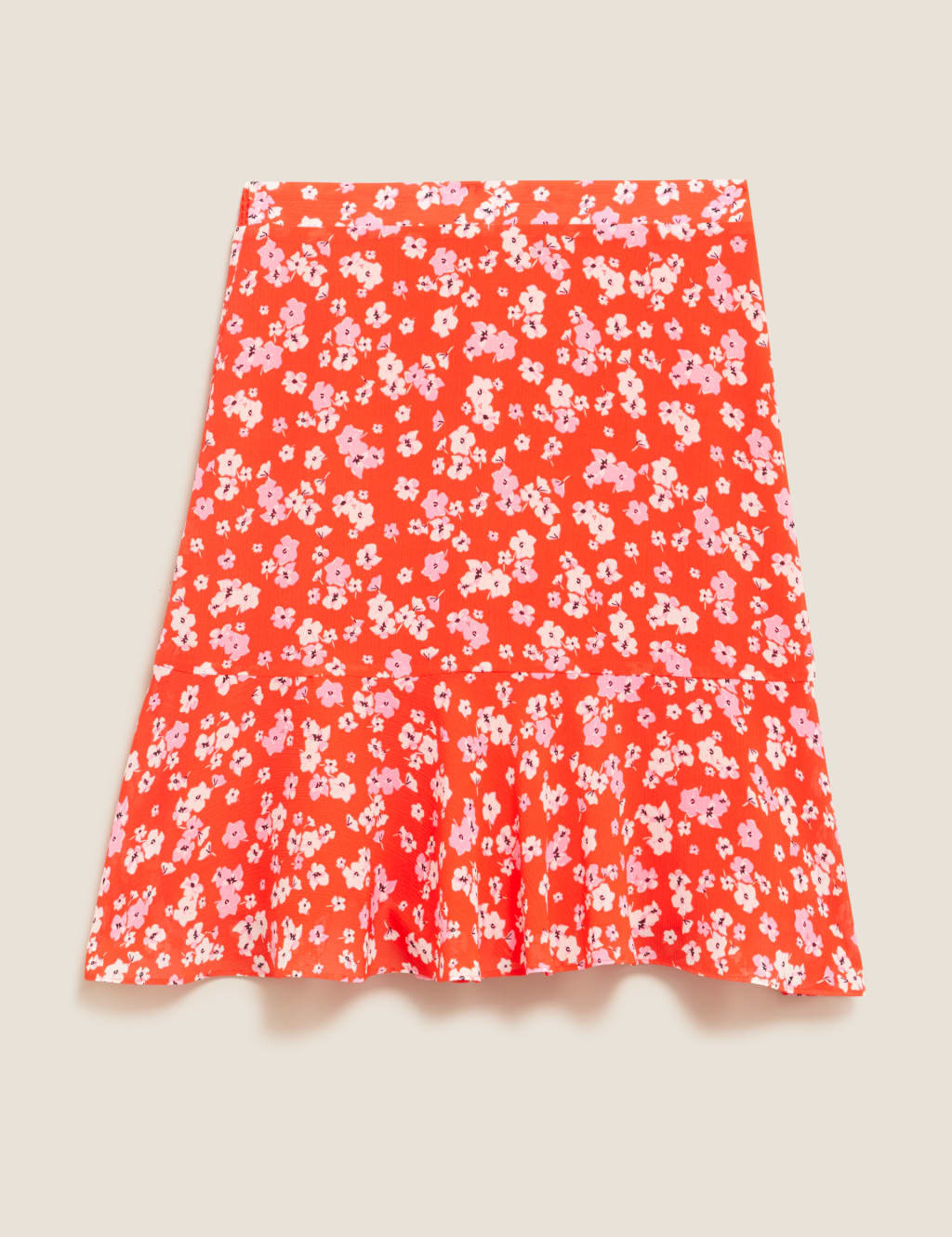 Floral Mini Tiered Skirt 2 of 6