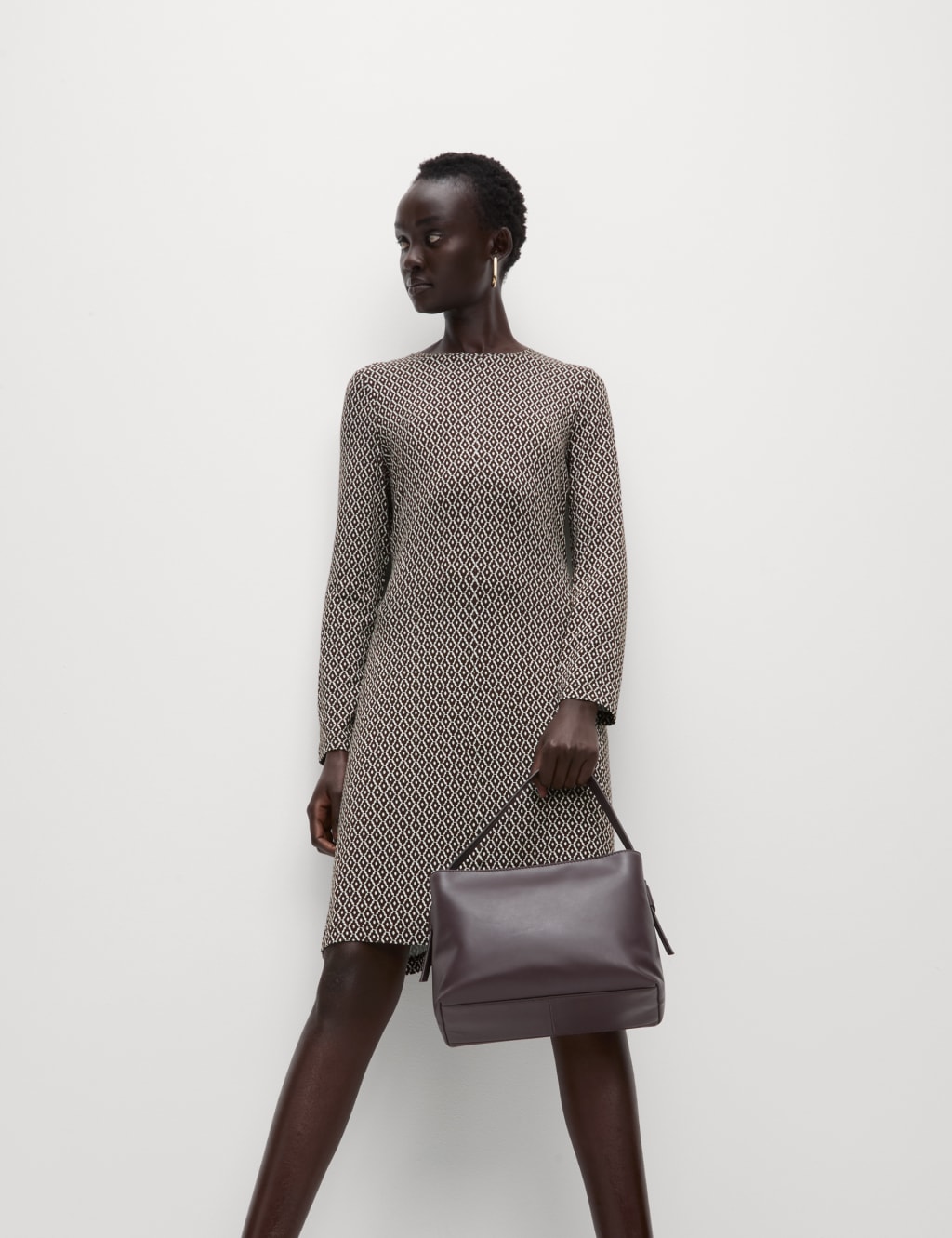 Jersey knee length dress online
