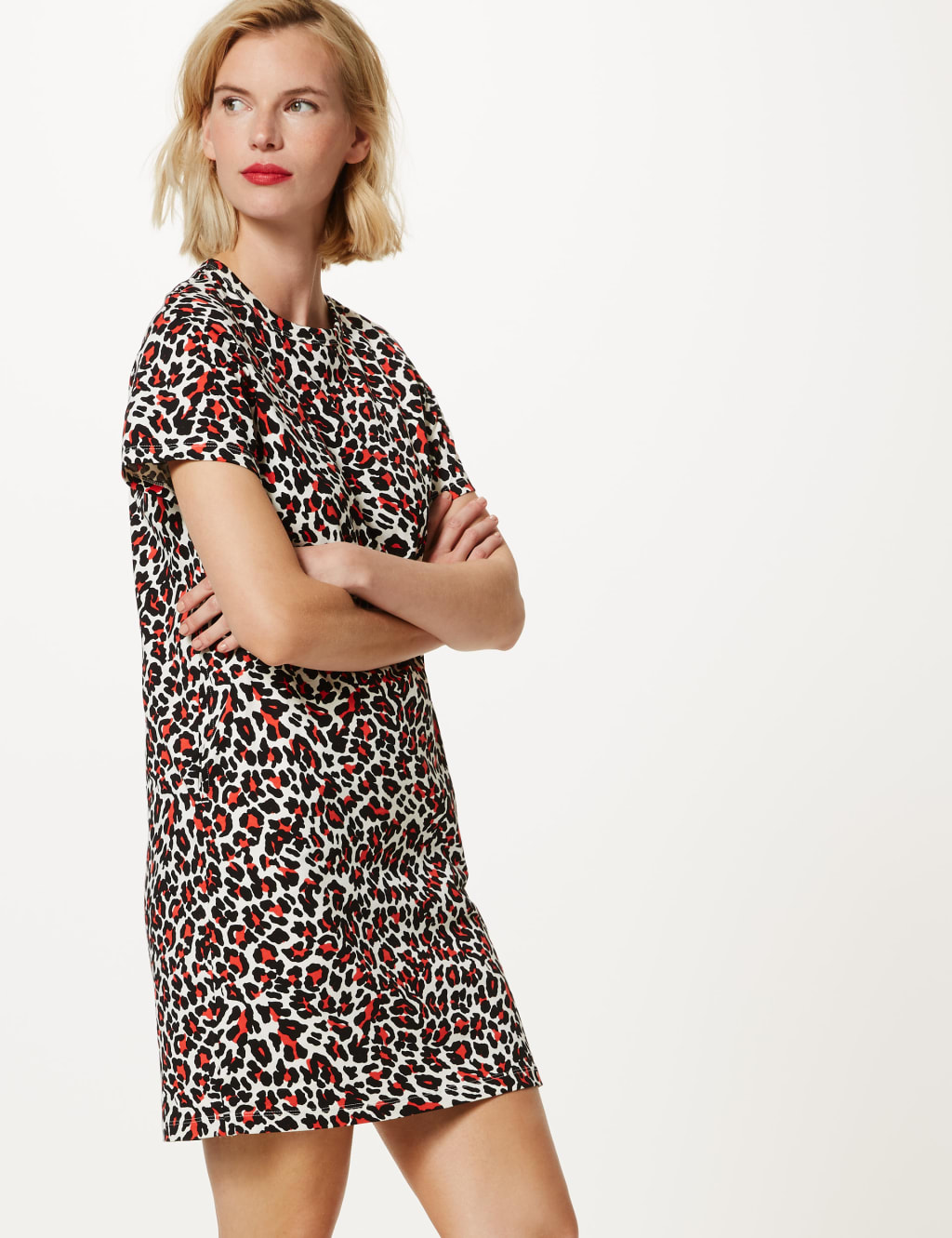 T shirt dress m&s on sale