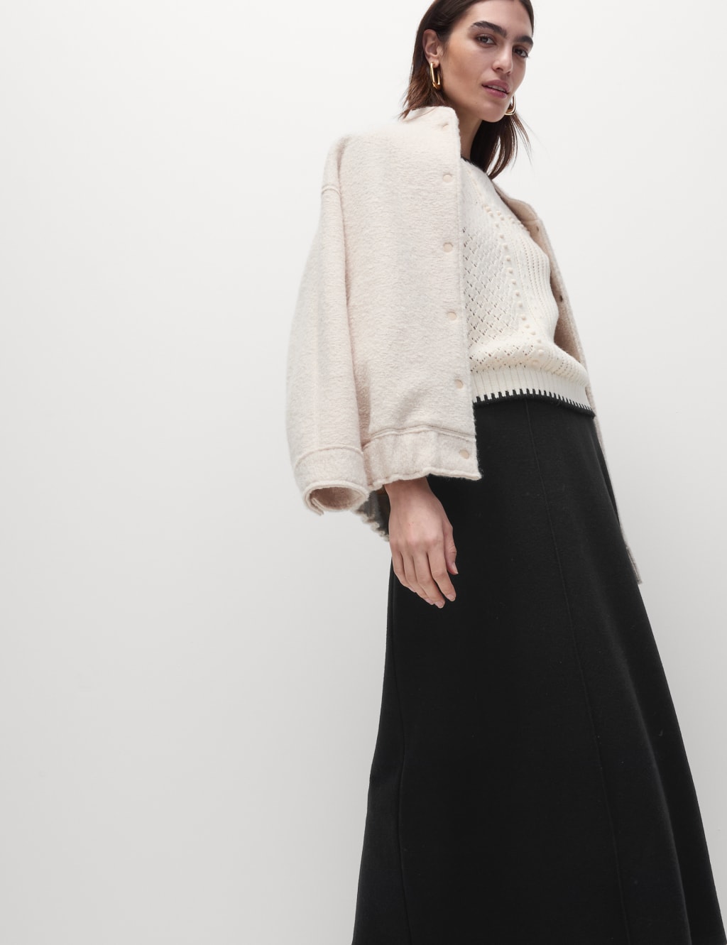 M&s long winter skirts 2025