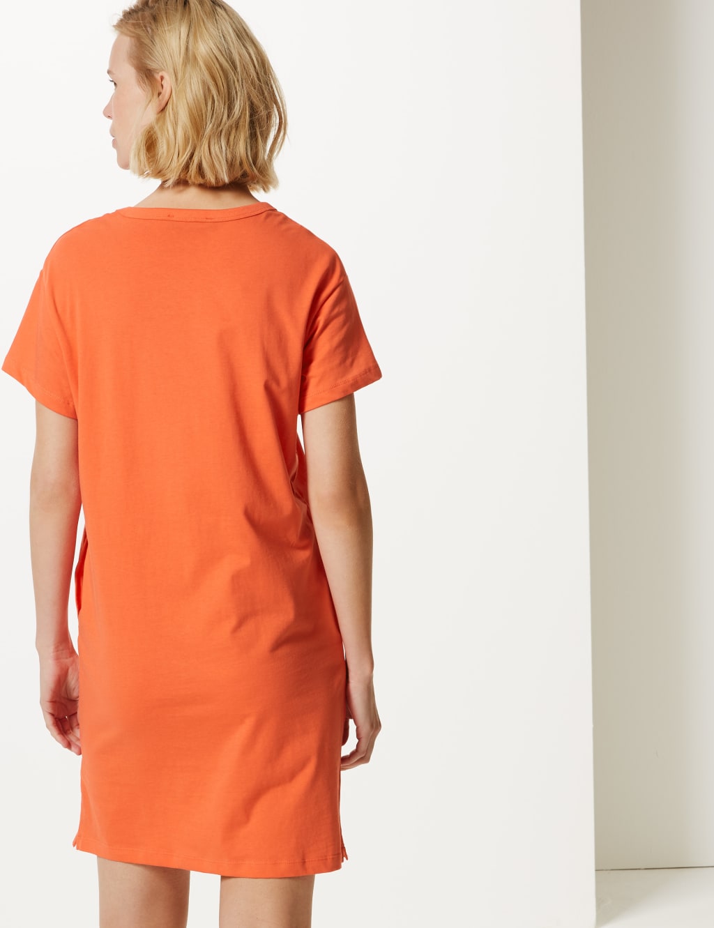 T shirt dress marks and spencer cheap