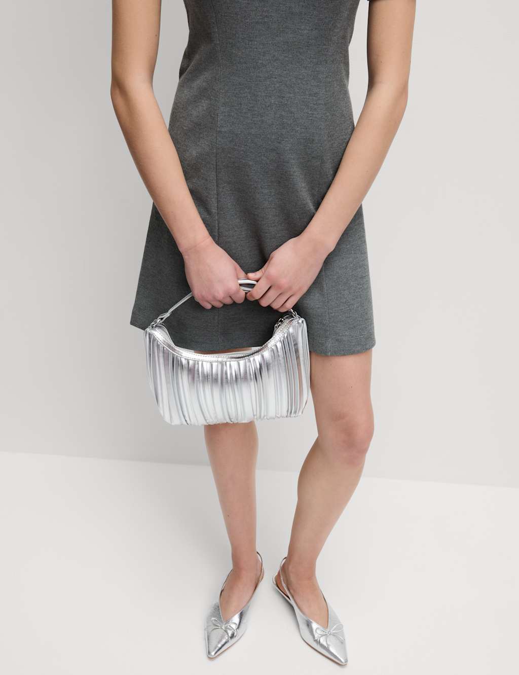 Jersey Round Neck Mini T-Shirt Dress 3 of 6