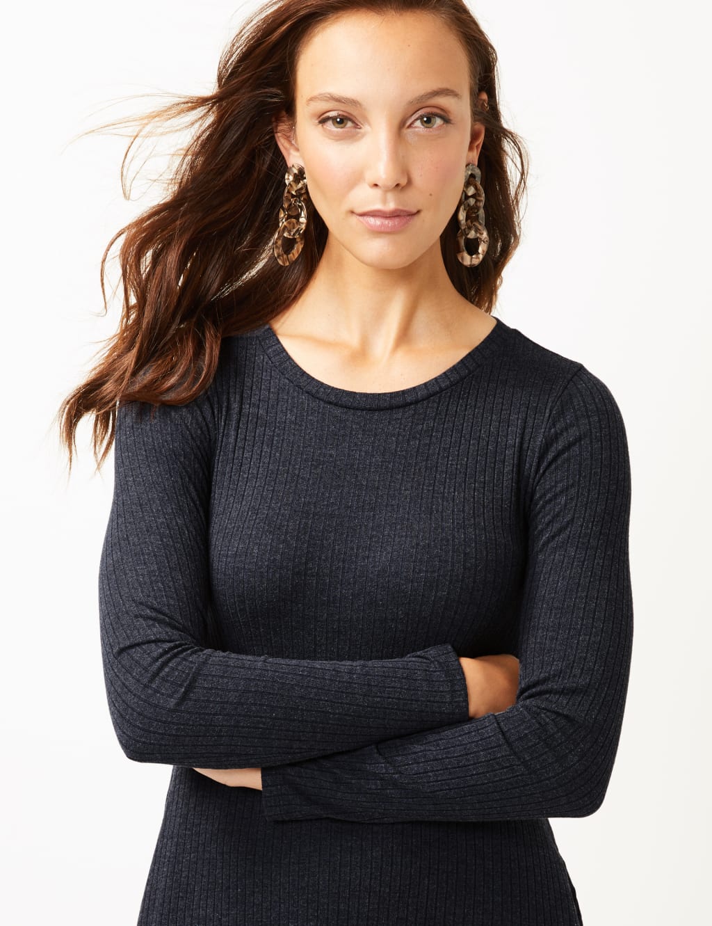 Jersey Swing Midi Dress 4 of 5