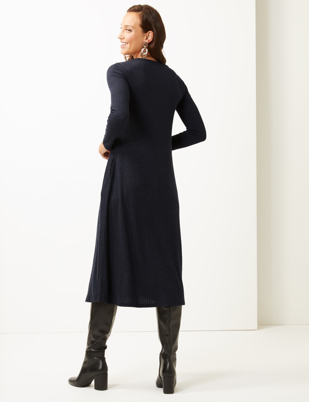 Jersey Swing Midi Dress 5 of 5
